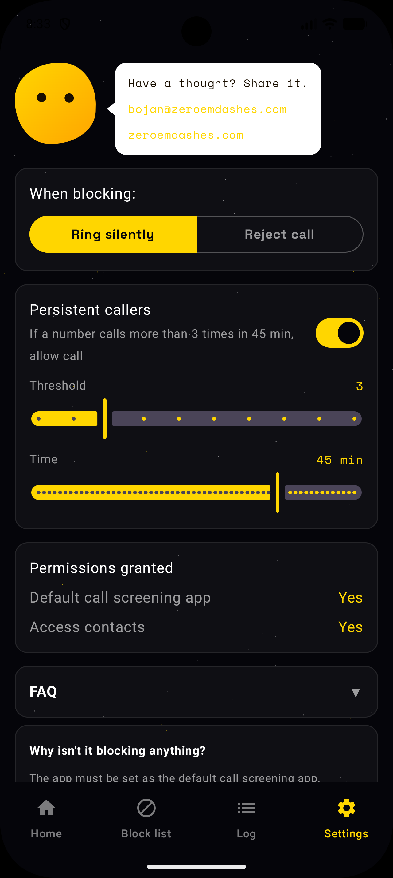 Bouncer screenshot 4